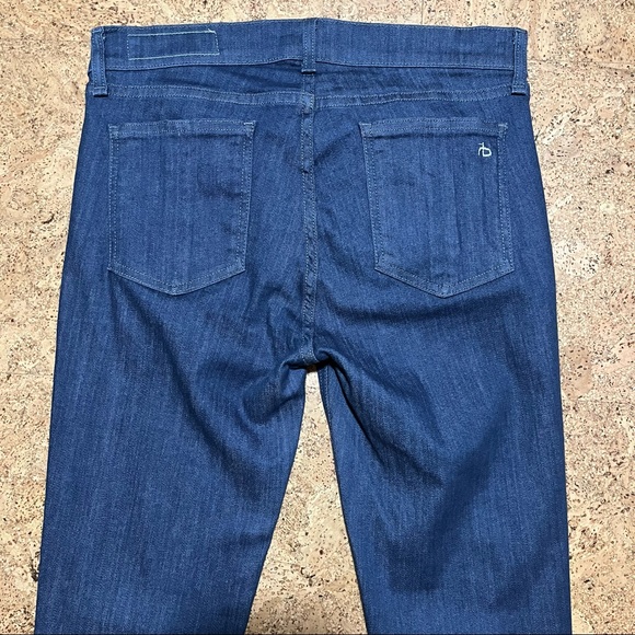 Rag & Bone Jeans Moto Zipper Alice Skinny Jean Sz 28 - Picture 10 of 15